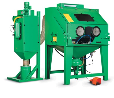 Абразивоструйная напорная кабина CONTRACOR Professional ECO-100PL